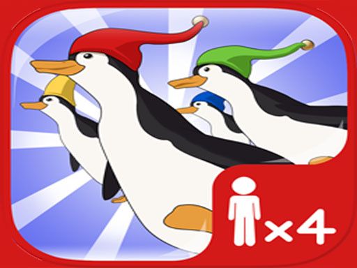 Penguin Fish Run-3 - browser game screenshot