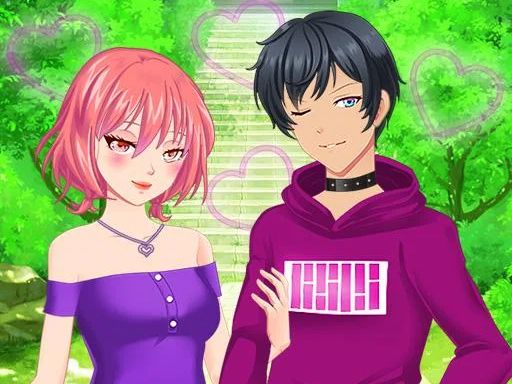 Anime Couples Dress Up Game for Girl - browser game screenshot