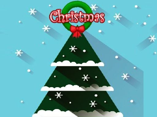 Christmas Tree Difference - browser game screenshot