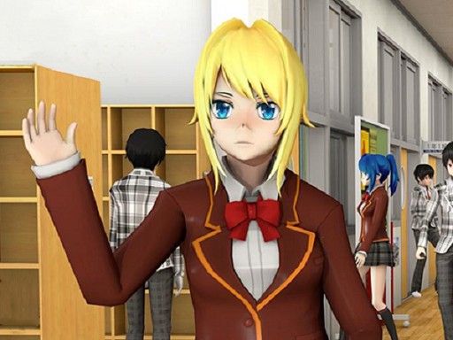 High School Girl Simulator 樱花校园模拟 - browser game screenshot