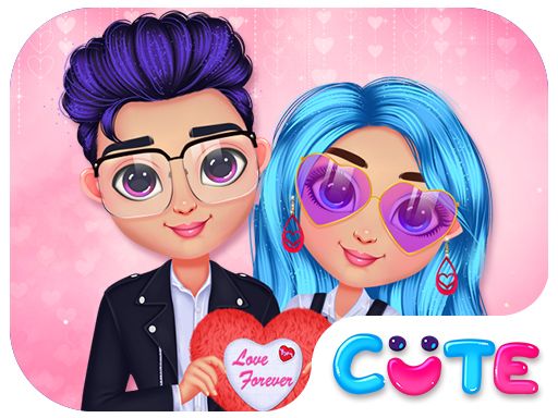 Valentines Matching Outfits - browser game screenshot