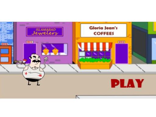 Run Goat Run - browser game screenshot