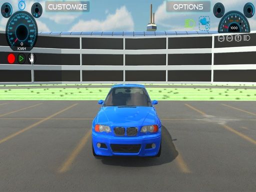 City Car Driving Multiplayer - browser game screenshot
