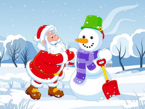 Santa Claus Fun Time Santa Claus Fun Time - browser game screenshot