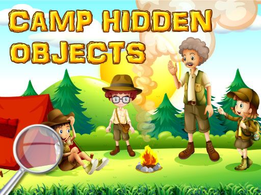 Camp Hidden Objects - browser game screenshot