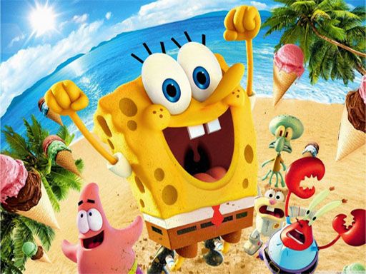SpongeBob SquarePants City 3D - browser game screenshot