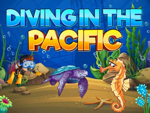 Diving In The Pacific Diving In The Pacific - browser game screenshot