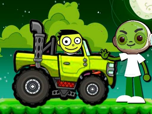 Buddy and Friends Hill Climb - browser game screenshot