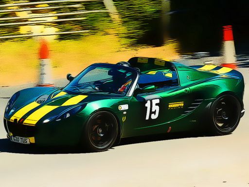 Car Racing Competition - browser game screenshot