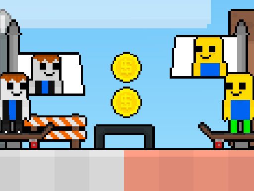 Skateboard Obby 2 Player - browser game screenshot
