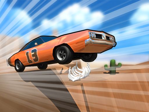 Mega Ramp Race - browser game screenshot