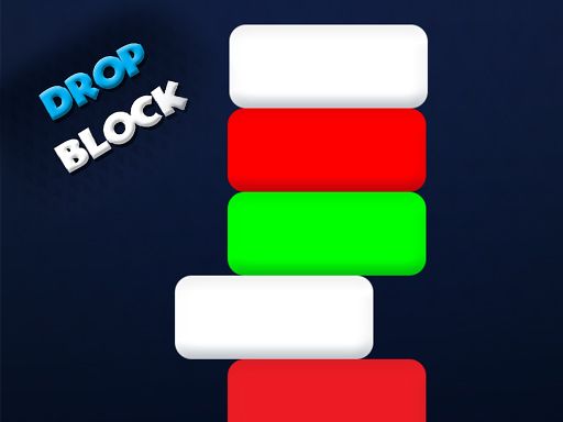 Blocks Drop - browser game screenshot