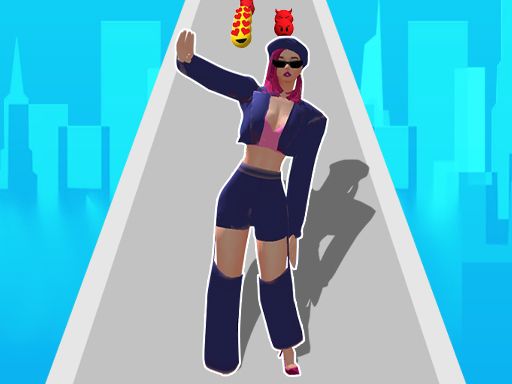 Streamer Rush 3D - browser game screenshot
