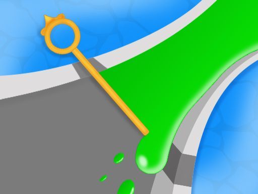 Amazing Color Flow - browser game screenshot