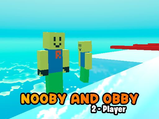 Nooby And Obby 2 Player - browser game screenshot