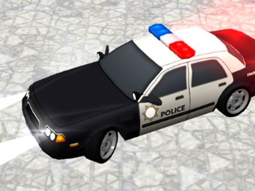 Police Car Parking - browser game screenshot