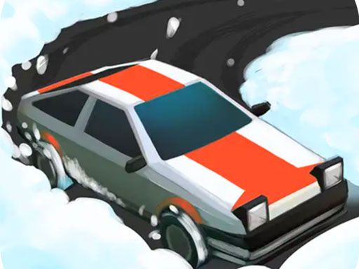 Snow Car Drift & Car Racing 2023 - browser game screenshot