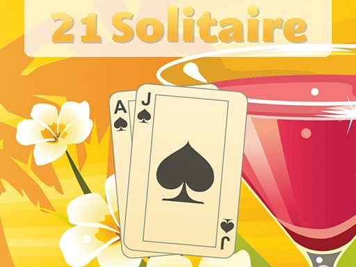 21 Solitaire - browser game screenshot