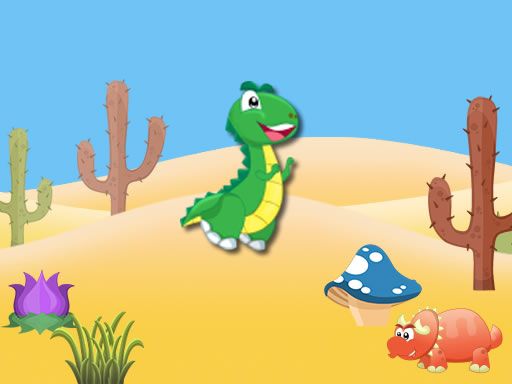 Dino Fun Adventure Dino Fun Adventure - browser game screenshot