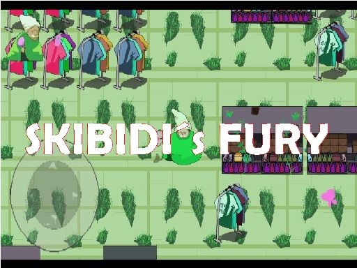The Wizard Green Skibidis Fury - browser game screenshot