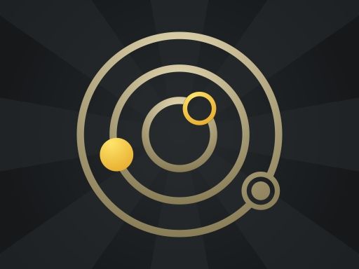 Orbits Game - browser game screenshot