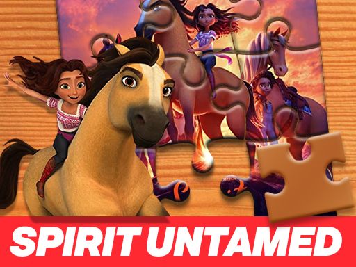 Spirit Untamed Jigsaw Puzzle - browser game screenshot