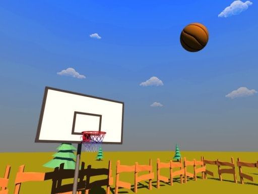 Basketball School - browser game screenshot