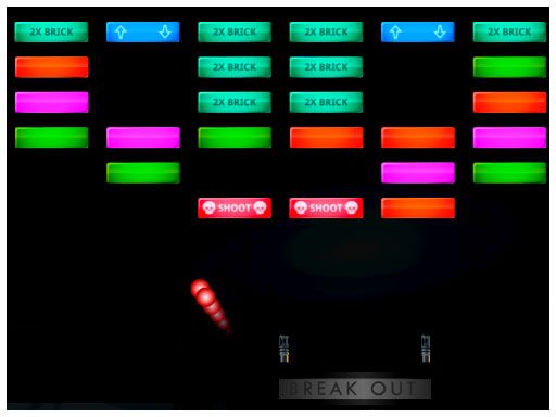 Breakout Level Pack - browser game screenshot