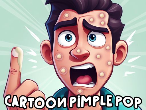 Cartoon Pimple Pop - browser game screenshot