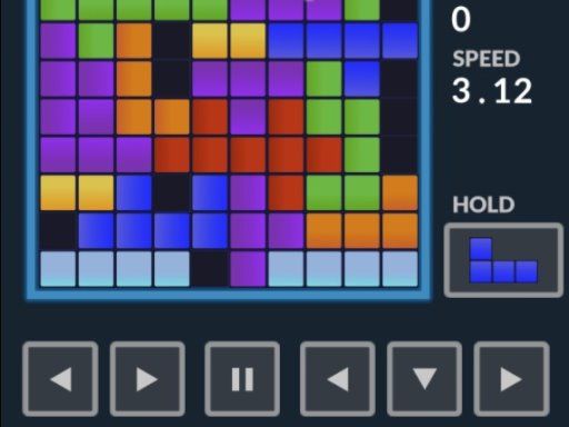 Tetris 24 - browser game screenshot