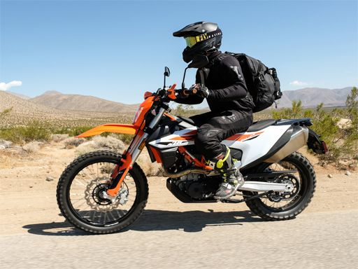 KTM 690 Enduro R Slide - browser game screenshot