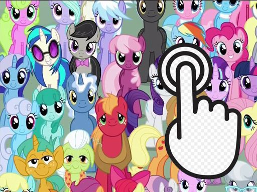 My Little Pony Clicker - browser game screenshot