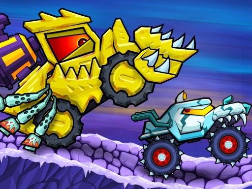 Car Eats Car: Arctic Adventure - browser game screenshot