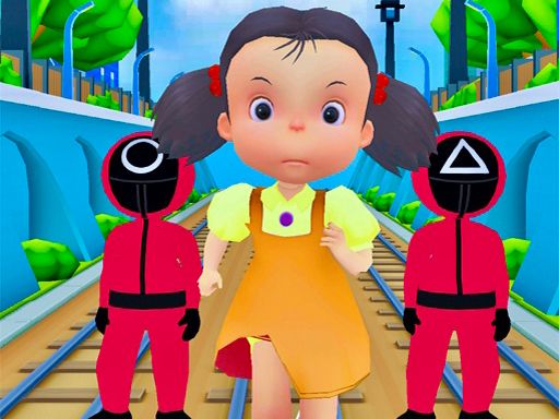 Subway Squid Game 3D - Subway Runner - browser game screenshot