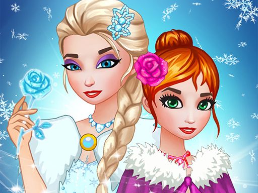 Icy Dress Up - Girls Games - browser game screenshot