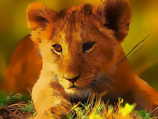 Wild Baby Animals Jigsaw - browser game screenshot