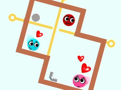 Love balls Pin - browser game screenshot