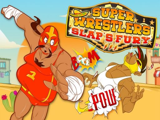 Super Wrestlers : Slaps Fury - browser game screenshot