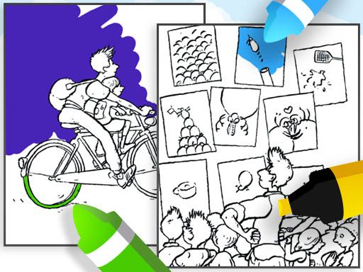 Coloring Book for Adults Coloring Book for Adults - browser game screenshot