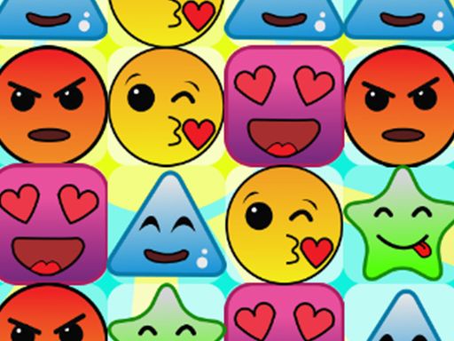 Emoji Match 3 - browser game screenshot