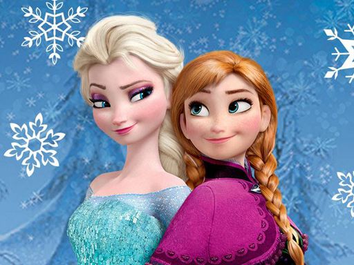 Elsa & Anna Villain Style - browser game screenshot