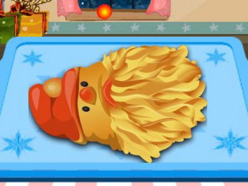 Cooking Golden Santa Bread - browser game screenshot