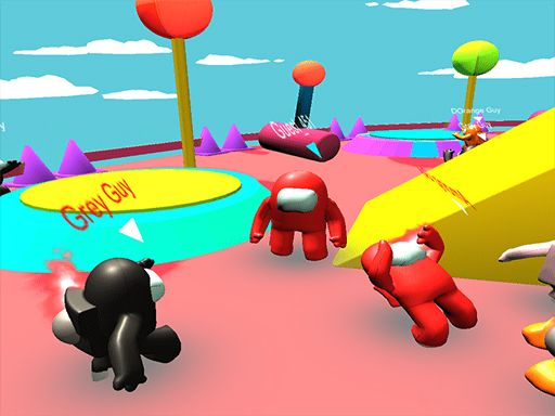 Among US Knockout - browser game screenshot