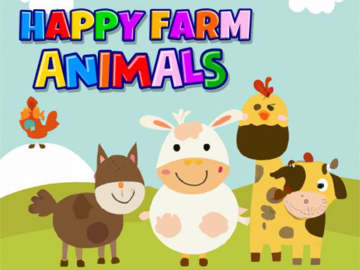 Happy Farm Animals - browser game screenshot