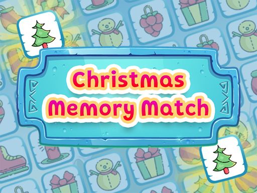 Christmas Memory Match - browser game screenshot