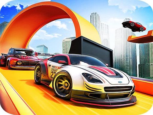Extreme Mega Ramp Race : Ramp Stunt Car Games - browser game screenshot