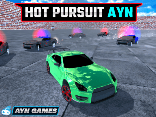 Hot Pursuit Ayn - browser game screenshot