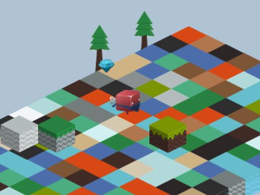 Scape The Block - browser game screenshot