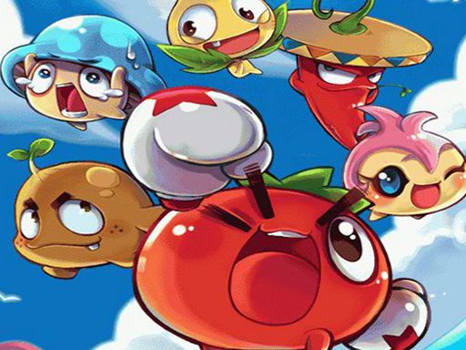 Fruit vs Monster - browser game screenshot
