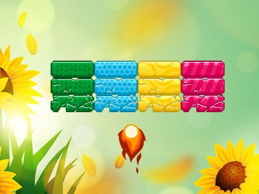 Summer Brick Out - browser game screenshot